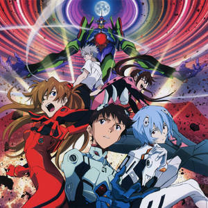 Cinematic Evangelion Poster Wallpaper
