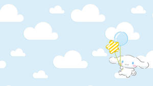 Cinnamoroll Cloudy Balloon Wallpaper