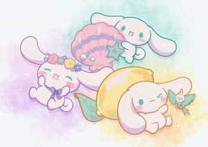 Cinnamoroll Sanrio Animated Artwork Wallpaper