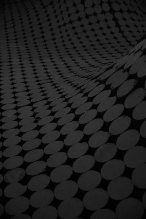 Circle Wave Pattern Wallpaper