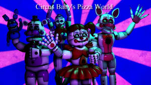 Circus Baby's Pizza World Wallpaper