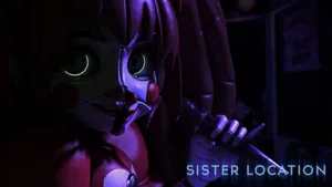 Circus Baby Sister Location Wallpaper