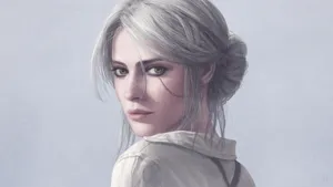 Ciri Portrait The Witcher 3 Wallpaper