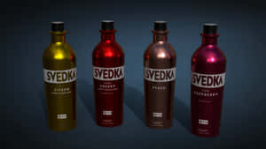 Citron Cherry Peach Raspberry Svedka Flavored Vodka Wallpaper