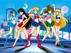 City Sailor Moon Guardians Wallpaper