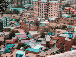 City View In Kabul Wallpaper