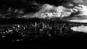 Cityscapes Cool Black Wallpaper