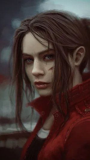 Claire Redfield Scar Resident Evil 2 Remake Wallpaper