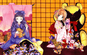 Clamp Cardcaptor Sakura And Tomoyo Wallpaper