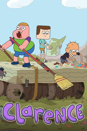 Clarence And Friends Makeshift Vehicle Wallpaper