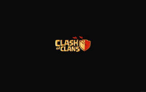 Clash Of Clans Shield Logo Wallpaper