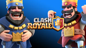 Clash Royale Happy And Angry King Wallpaper