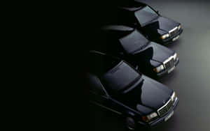 Classic Black Mercedes-benz Wallpaper
