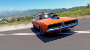 Classic Elegance - 1969 Dodge Charger On The Road Wallpaper