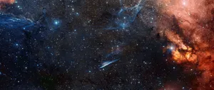 Classic Galaxy With Stars Wallpaper