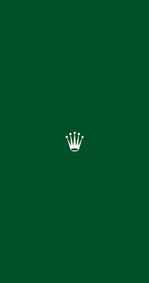 Classic Green Rolex Logo Wallpaper