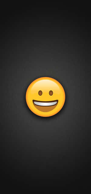 Classic Happy Smile Emoji Expressing Joy Wallpaper
