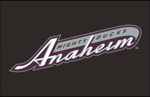 Classic Jersey Logo Design Of The Anaheim Ducks From 2003 Wallpaper
