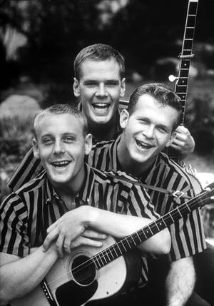 Classic Life Magazine Cover Featuring The Kingston Trio, 1959 Wallpaper