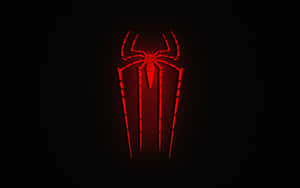 Classic Marvel Iconic Spiderman Logo Wallpaper