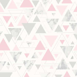 Classic Modern Combination - Grey And Pink Wallpaper