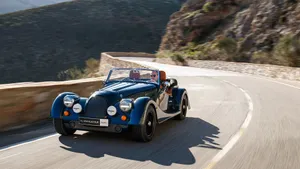 Classic Morgan Sports Car In Nature Wallpaper