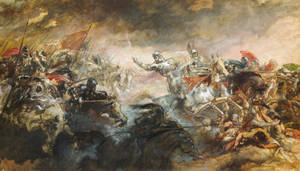 Classic War Painting Wallpaper