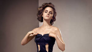 Classy And Sexy Emma Watson Wallpaper