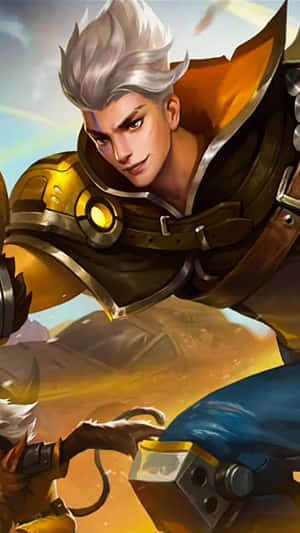 Claude Mobile Legends Golden Bullet Wallpaper
