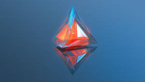 Clear Abstract Triangle Wallpaper