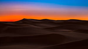 Clear Sky At Sahara Desert Wallpaper