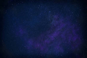 Clear View Of Blue And Purple Galaxy Wallpaper