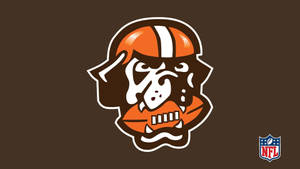 Cleveland Browns Dog Biting Football Wallpaper