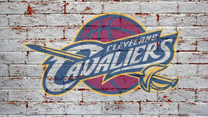 Cleveland Cavaliers Sword And Ball Logo Wallpaper