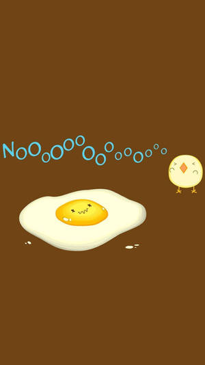 Clever Chicken And Egg Wallpaper