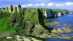 Cliff Buildings Ireland Desktop Wallpaper