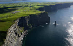 Cliff Of Moher Bird-breeding Site Wallpaper