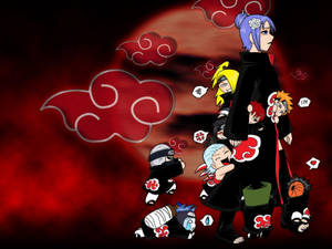 Clingy Akatsuki Family Wallpaper