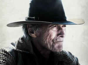 Clint Eastwood Cowboy Squinting Eyes Wallpaper