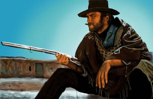 Clint Eastwood Fistful Of Dollars Winchester Wallpaper