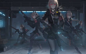 Cloned Fighter In Girls Frontline Wallpaper