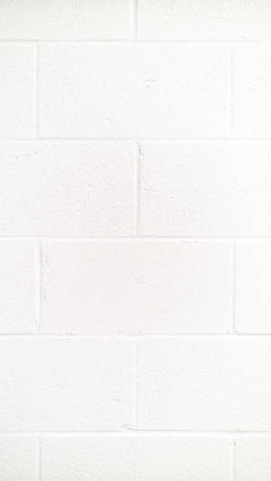 Close-up Brick White Pattern Wallpaper