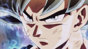 Close-up Goku Ultra Instinct Wallpaper
