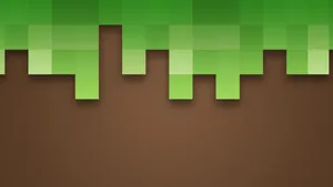 Close-up Of Brown Dirt Block 2560x1440 Minecraft Wallpaper