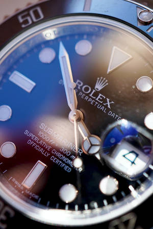 Close Up Rolex Wallpaper