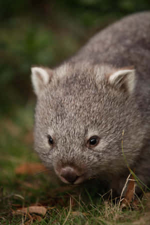 Close Up Wombatin Nature.jpg Wallpaper