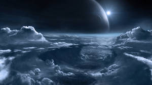 Cloud Atmosphere Space Background Wallpaper