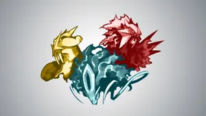 Cloud Figure Of Suicune Wallpaper