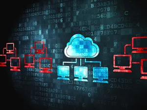 Cloud Storage Technology Graphic Art Wallpaper
