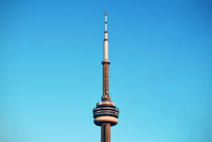 Cn Tower Clear Sky Wallpaper
